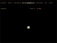 Tablet Screenshot of banusmassage.com